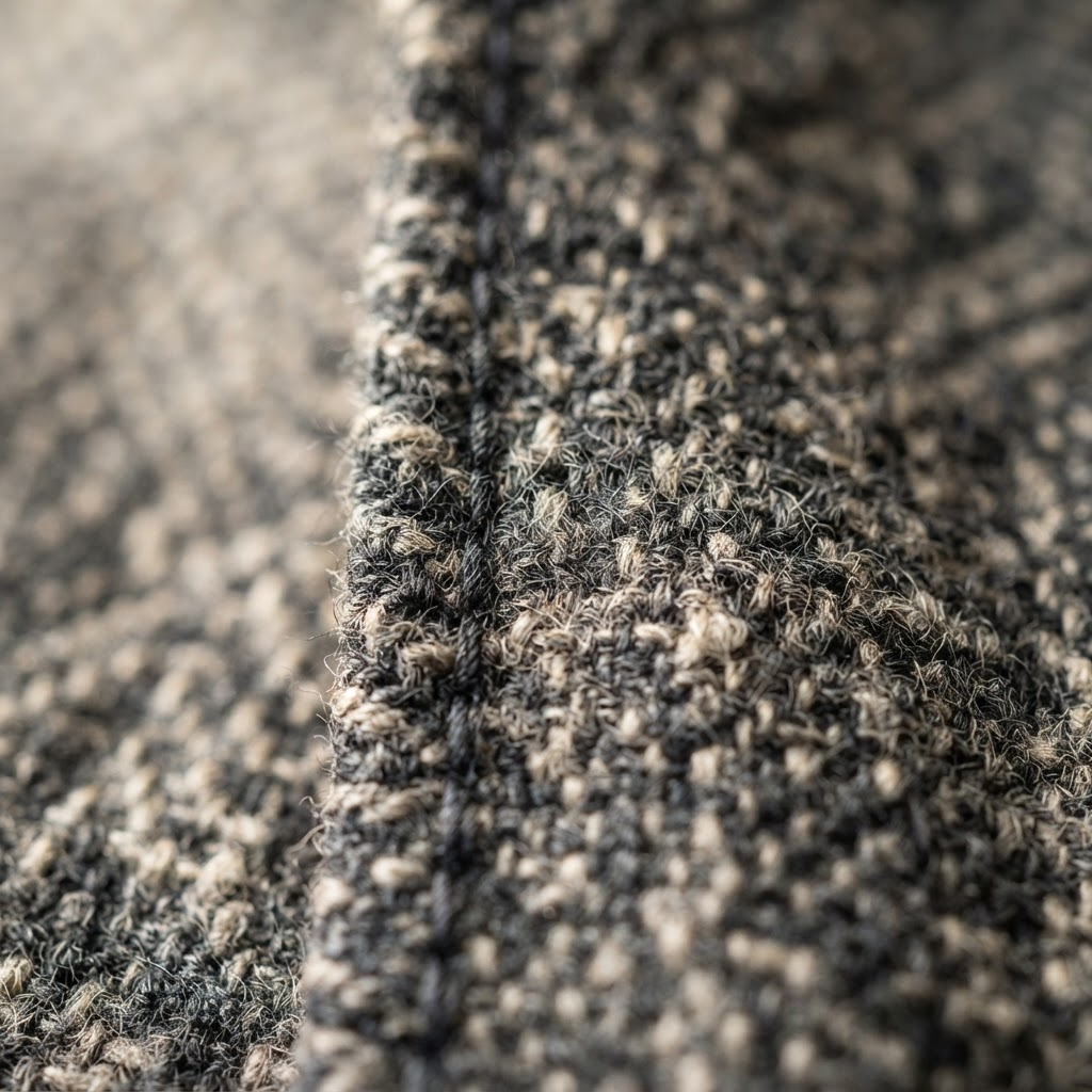 Close-up of refined fabric texture